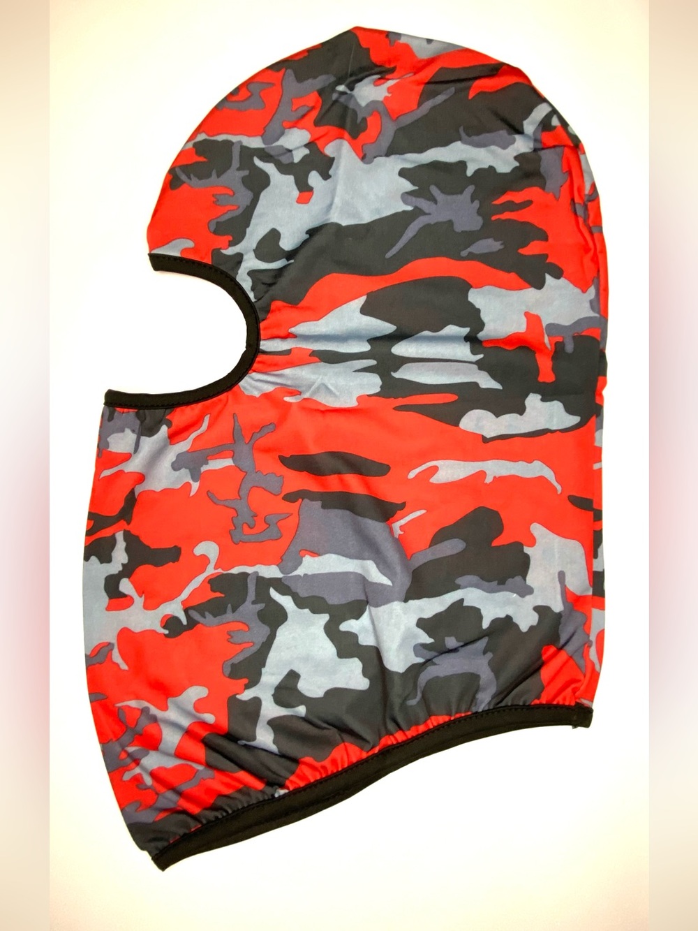 Men's Red Camo Balaclava Face Mask